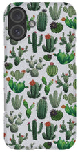 Load image into Gallery viewer, Cactus Watercolor Pattern - Phone Case