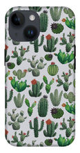 Load image into Gallery viewer, Cactus Watercolor Pattern - Phone Case