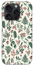 Load image into Gallery viewer, Christmas Berries Pattern - Phone Case