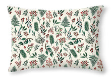 Load image into Gallery viewer, Christmas Berries Pattern - Throw Pillow