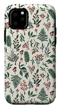 Load image into Gallery viewer, Christmas Berries Pattern - Phone Case