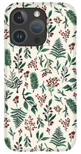Load image into Gallery viewer, Christmas Berries Pattern - Phone Case