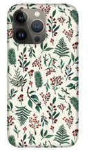 Load image into Gallery viewer, Christmas Berries Pattern - Phone Case