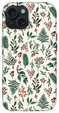 Load image into Gallery viewer, Christmas Berries Pattern - Phone Case