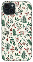 Load image into Gallery viewer, Christmas Berries Pattern - Phone Case