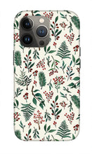 Load image into Gallery viewer, Christmas Berries Pattern - Phone Case