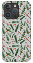 Load image into Gallery viewer, Christmas Branch Pattern - Phone Case