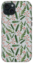 Load image into Gallery viewer, Christmas Branch Pattern - Phone Case