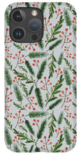 Load image into Gallery viewer, Christmas Branch Pattern - Phone Case