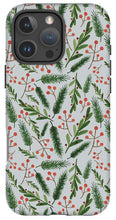 Load image into Gallery viewer, Christmas Branch Pattern - Phone Case