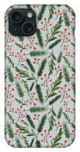 Load image into Gallery viewer, Christmas Branch Pattern - Phone Case