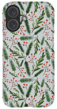 Load image into Gallery viewer, Christmas Branch Pattern - Phone Case