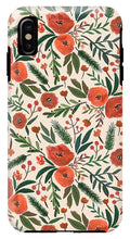 Load image into Gallery viewer, Christmas Floral Pattern - Phone Case