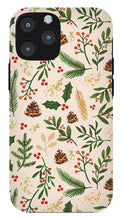 Load image into Gallery viewer, Christmas Watercolor Pattern - Phone Case