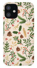 Load image into Gallery viewer, Christmas Watercolor Pattern - Phone Case