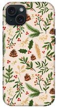 Load image into Gallery viewer, Christmas Watercolor Pattern - Phone Case