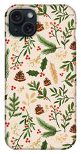 Load image into Gallery viewer, Christmas Watercolor Pattern - Phone Case