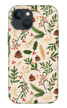 Load image into Gallery viewer, Christmas Watercolor Pattern - Phone Case
