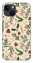 Load image into Gallery viewer, Christmas Watercolor Pattern - Phone Case