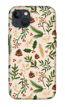 Load image into Gallery viewer, Christmas Watercolor Pattern - Phone Case