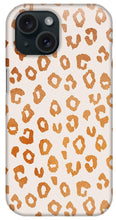 Load image into Gallery viewer, Copper Leopard Print - Phone Case