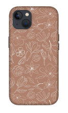 Load image into Gallery viewer, Copper Magnolia Pattern - Phone Case