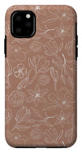 Load image into Gallery viewer, Copper Magnolia Pattern - Phone Case