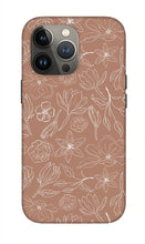 Load image into Gallery viewer, Copper Magnolia Pattern - Phone Case