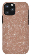 Load image into Gallery viewer, Copper Magnolia Pattern - Phone Case