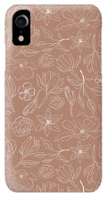Load image into Gallery viewer, Copper Magnolia Pattern - Phone Case