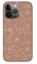 Load image into Gallery viewer, Copper Magnolia Pattern - Phone Case