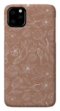 Load image into Gallery viewer, Copper Magnolia Pattern - Phone Case