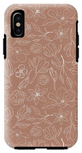 Load image into Gallery viewer, Copper Magnolia Pattern - Phone Case