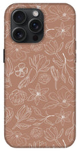 Load image into Gallery viewer, Copper Magnolia Pattern - Phone Case