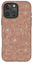 Load image into Gallery viewer, Copper Magnolia Pattern - Phone Case