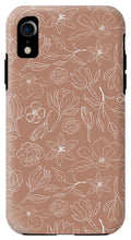 Load image into Gallery viewer, Copper Magnolia Pattern - Phone Case