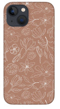 Load image into Gallery viewer, Copper Magnolia Pattern - Phone Case