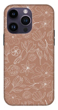 Load image into Gallery viewer, Copper Magnolia Pattern - Phone Case