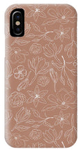 Load image into Gallery viewer, Copper Magnolia Pattern - Phone Case