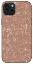 Load image into Gallery viewer, Copper Magnolia Pattern - Phone Case