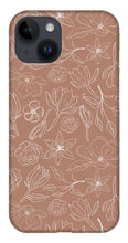 Load image into Gallery viewer, Copper Magnolia Pattern - Phone Case