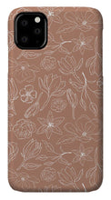 Load image into Gallery viewer, Copper Magnolia Pattern - Phone Case