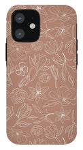 Load image into Gallery viewer, Copper Magnolia Pattern - Phone Case