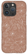 Load image into Gallery viewer, Copper Magnolia Pattern - Phone Case