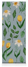 Load image into Gallery viewer, Daffodils and Tulips Pattern - Yoga Mat