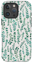 Load image into Gallery viewer, Eucalyptus Watercolor Pattern - Phone Case