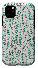 Load image into Gallery viewer, Eucalyptus Watercolor Pattern - Phone Case