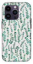 Load image into Gallery viewer, Eucalyptus Watercolor Pattern - Phone Case