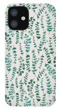 Load image into Gallery viewer, Eucalyptus Watercolor Pattern - Phone Case