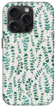 Load image into Gallery viewer, Eucalyptus Watercolor Pattern - Phone Case